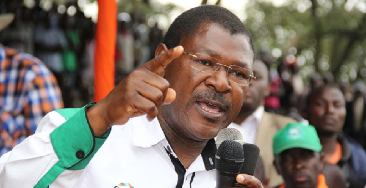 You're on Your Own, Wetang'ula Tells Raila
