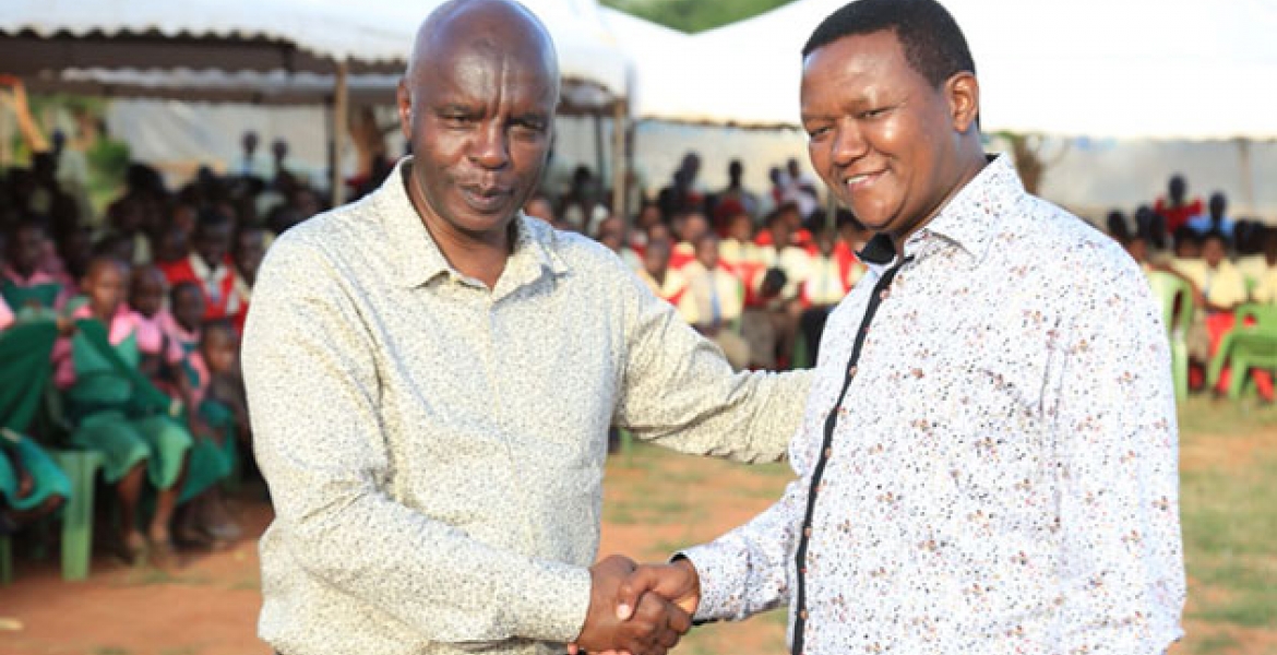 Governors Alfred Mutua, Kivutha Kibwana Bury the Hatchet, Pledge to Work Together