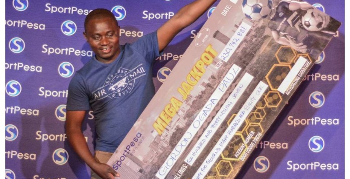 Sh230 Million Sportpesa Jackpot Winner Gordon Ogada Runs 'Broke' Four Months Later