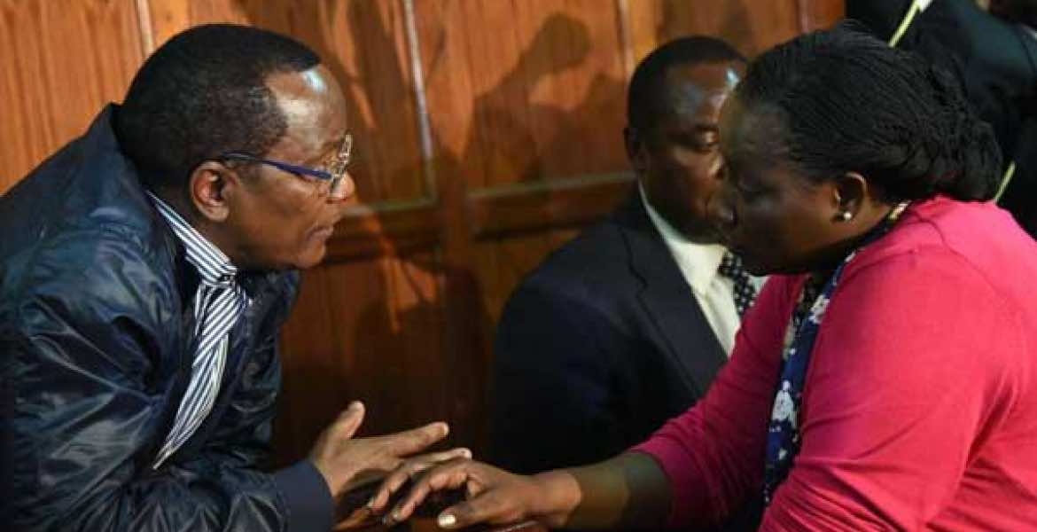 PS Lillian Omollo, NYS Boss Richard Ndubai Remanded for One Week Pending Bail Ruling