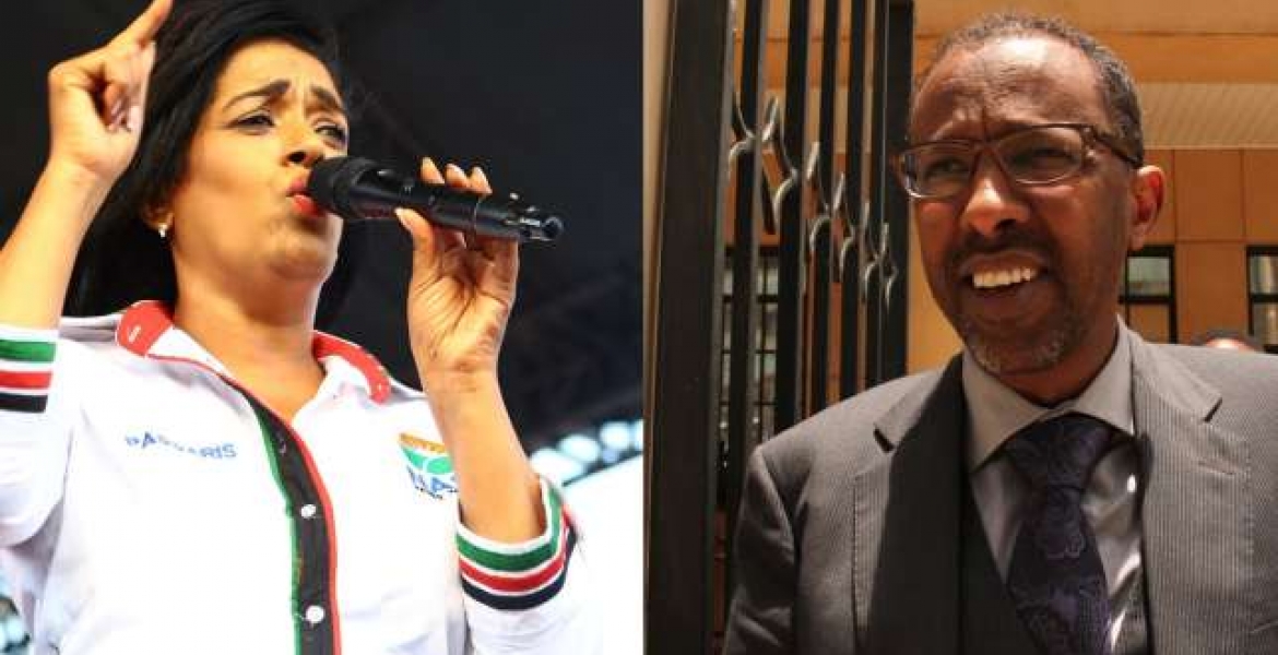 Nairobi Woman Rep. Esther Passaris Embroiled in a Nasty Twitter Spat with City Lawyer Ahmednasir 'Grand Mullah'
