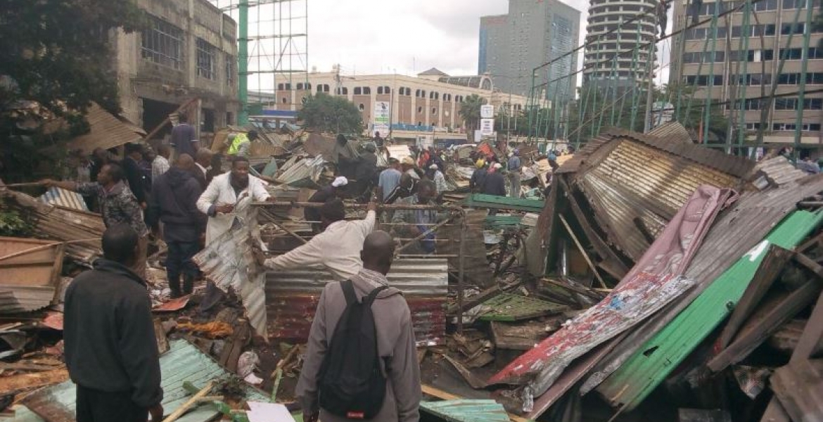 Nairobi's Popular Maasai Curio Market Demolished