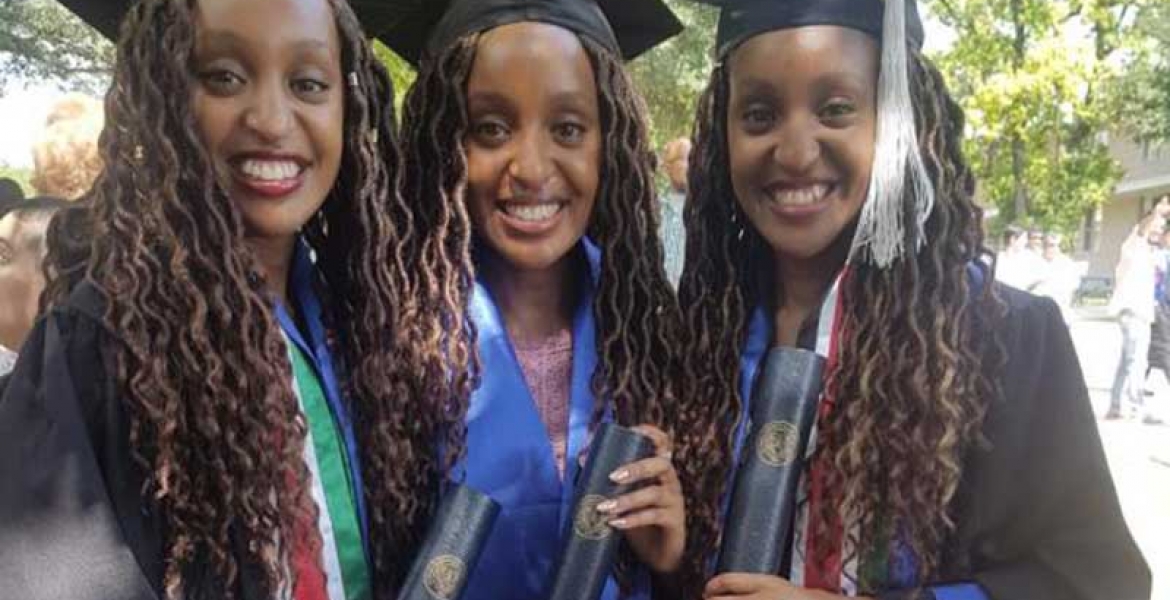 Kenya's Moipei Triplets Graduate with First Class Honors at St Mary's University in Texas