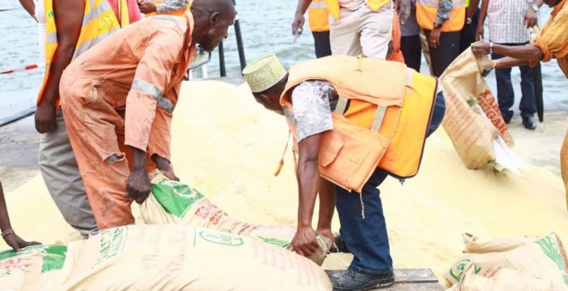 Government Disposes 400 Tonnes of Contraband Sugar into the Indian Ocean