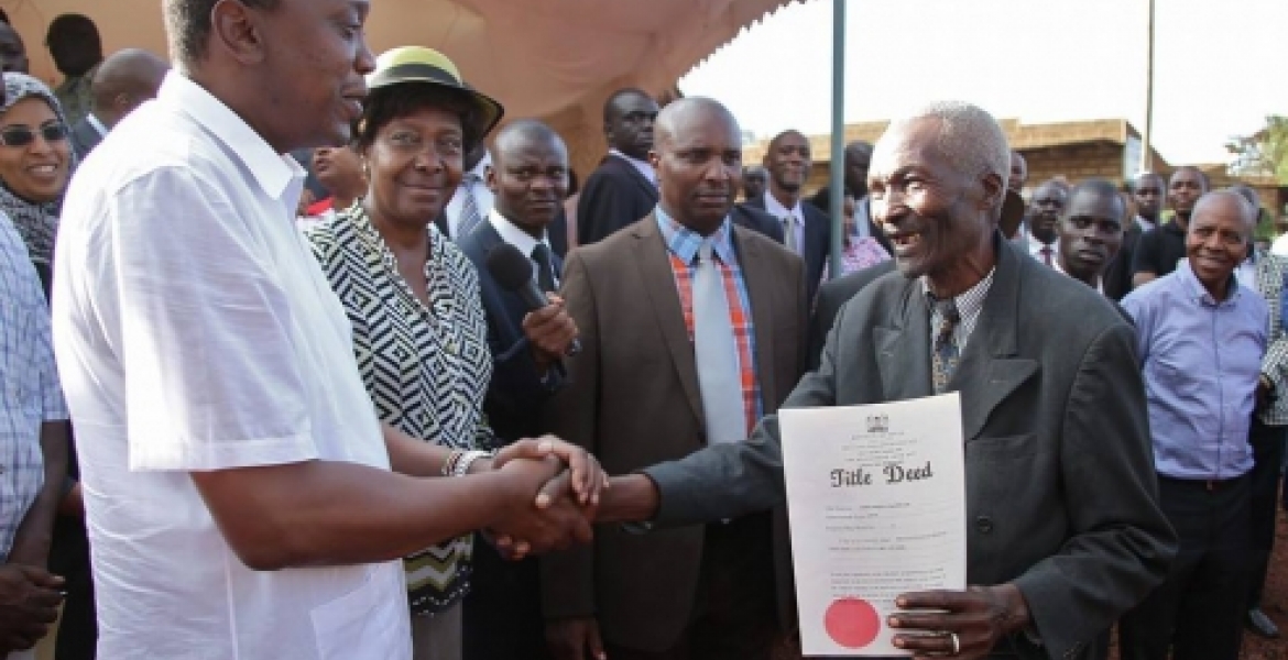 President Kenyatta to Issue 50,000 Title Deeds to Nairobi's Eastlands Residents