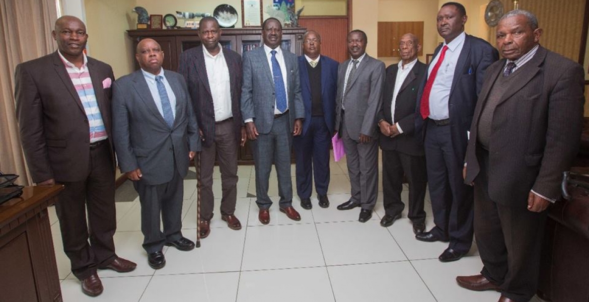 Raila Meets Kikuyu Elders in Nairobi