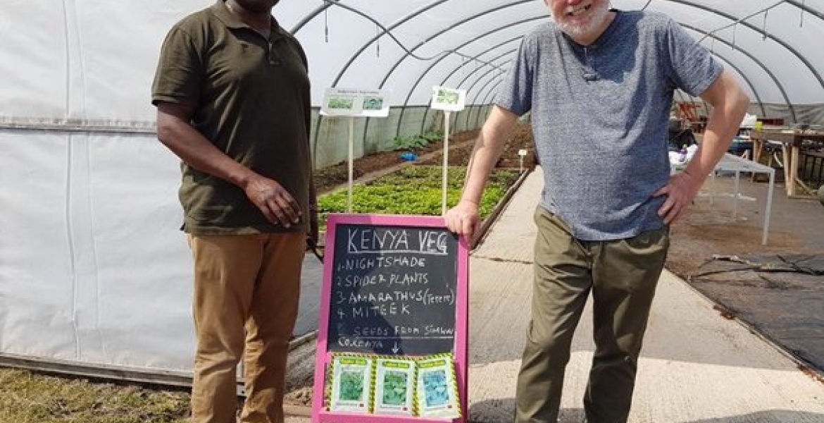 Meet Kenyan Man Who Grows &quot;Managu&quot; and Other Kenyan Traditional Veggies in the UK