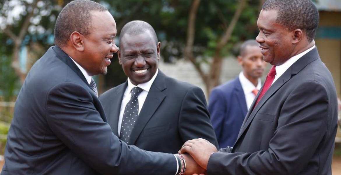 Ruto Downplays Uhuru's 'Loitering' Remarks, Says Trips for Launching Projects