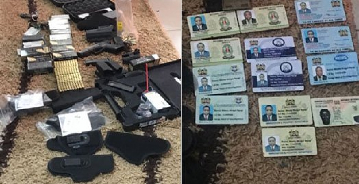 Serial Impostor Arrested in Nairobi with Fake National Intelligence Service ID, Firearms