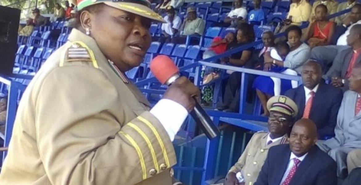 President Kenyatta Names Matilda Sakwa as New NYS Director-General