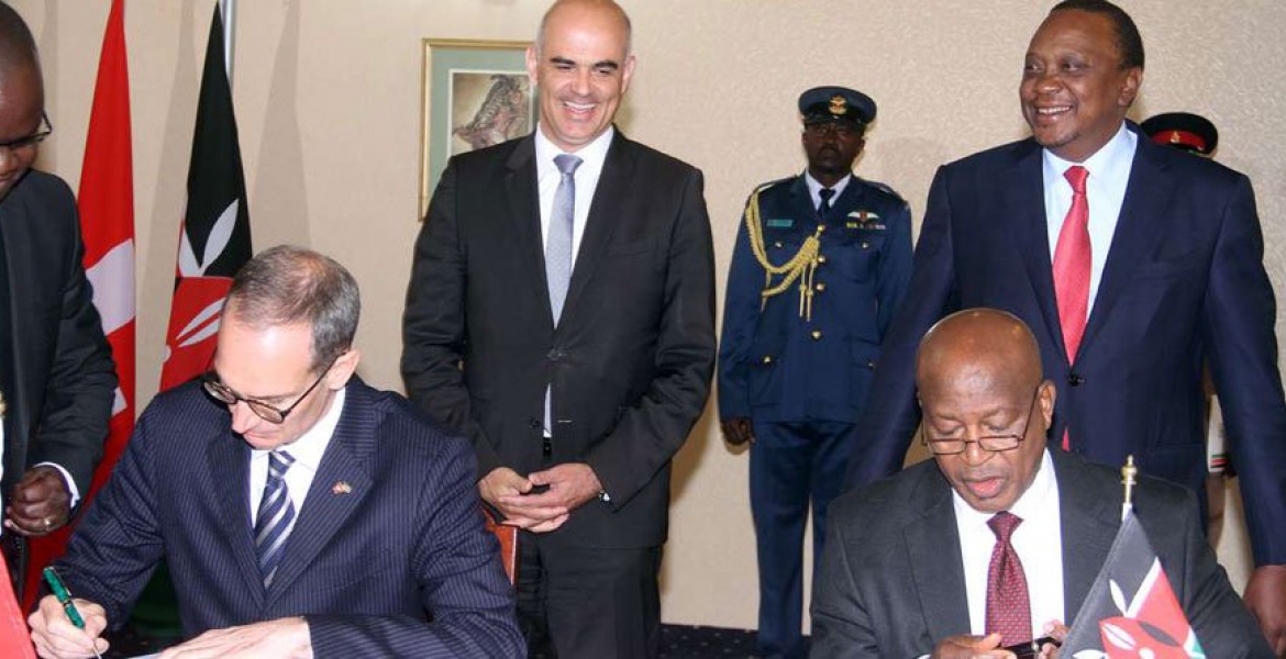 Kenya, Switzerland Sign Deal for Recovery of Assets Stashed Abroad