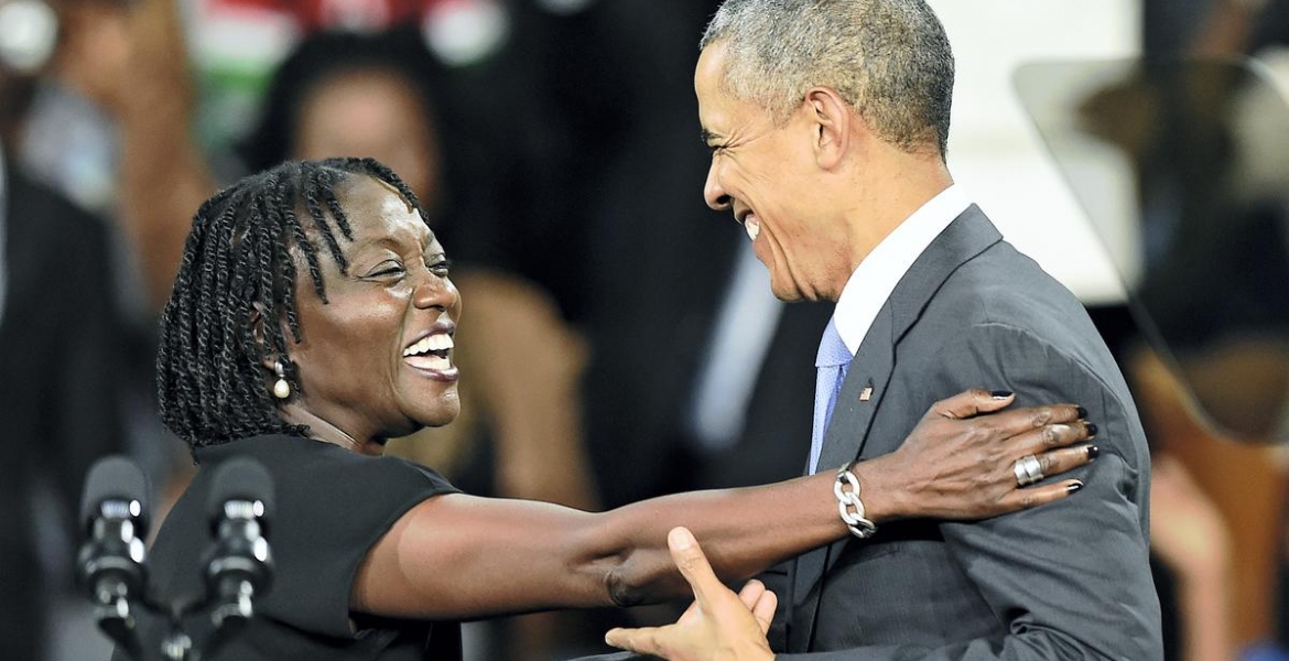Auma Obama's Begging Comments About Kenyans Lands Her in Trouble with Online Users