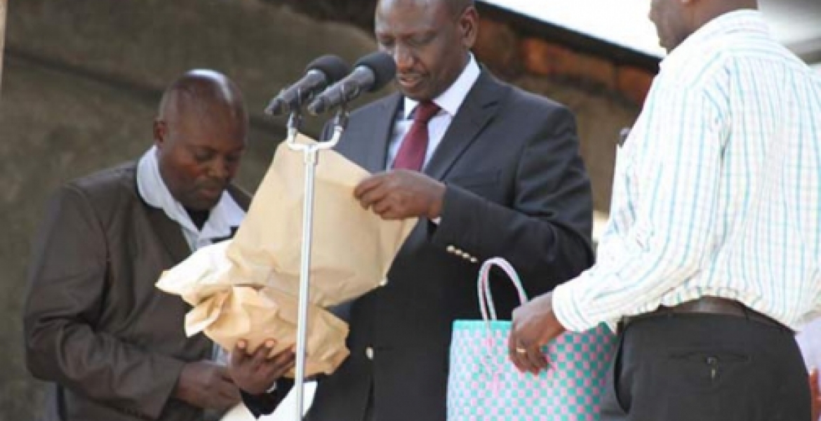 I Give My Money to God Not Witchdoctors Like You Do, DP William Ruto Tells Critics of His Church Contributions