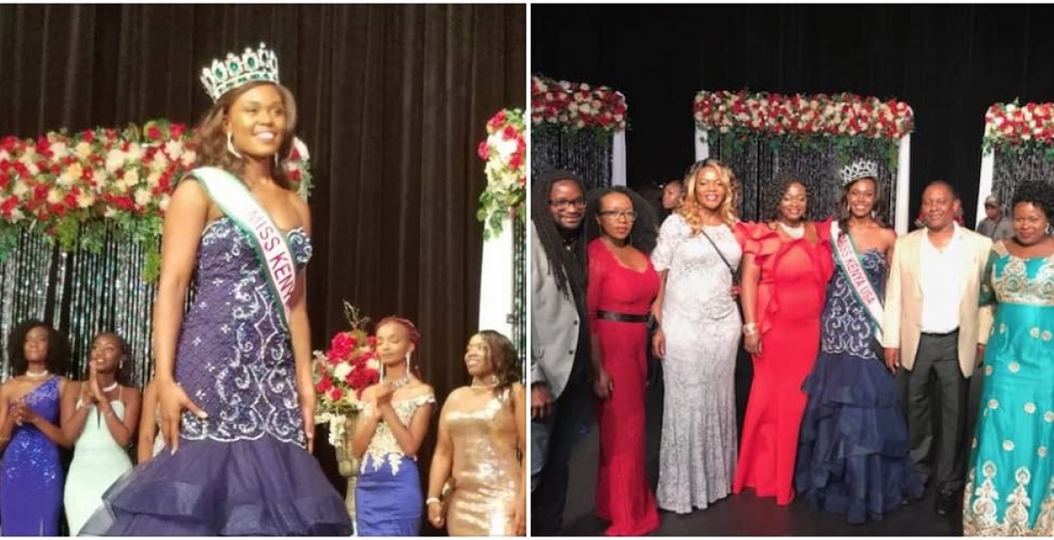 Marion Bakhoya Crowned Miss Kenya USA 2018