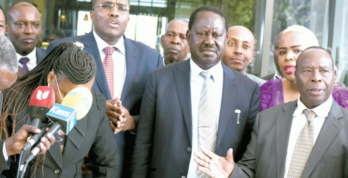 Raila Dalliance with Mt Kenya Causes Jitters in Jubilee