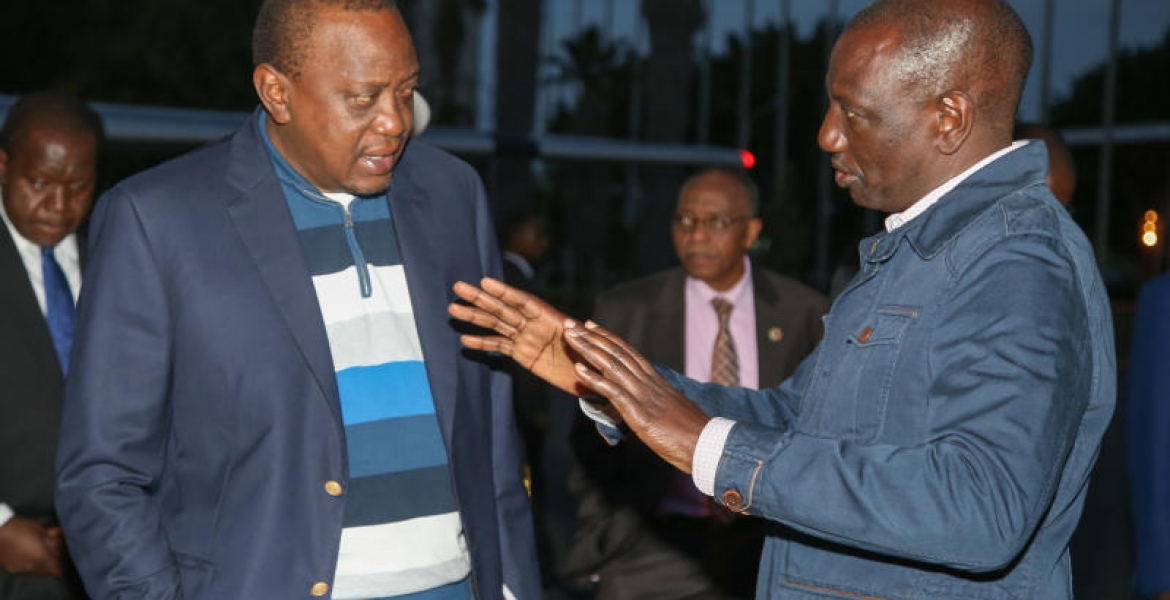 Uhuru, Ruto Hold Five-Hour Crisis Meeting at State House