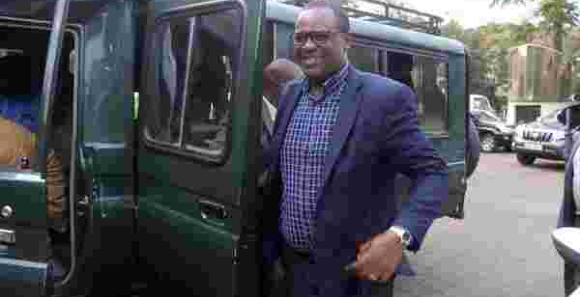 Police Seize Former Nairobi Governor Evans Kidero's Illegally Imported Mercedes Benz