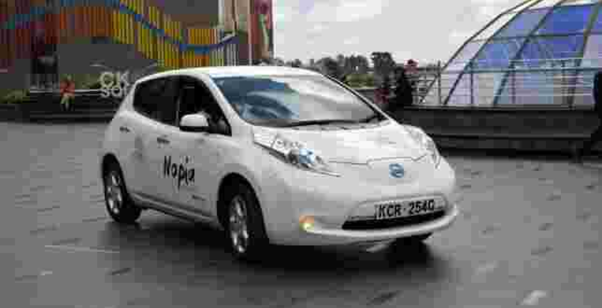 East Africa's First Ever Full Electric Cab, Nopia Ride Launched in Nairobi