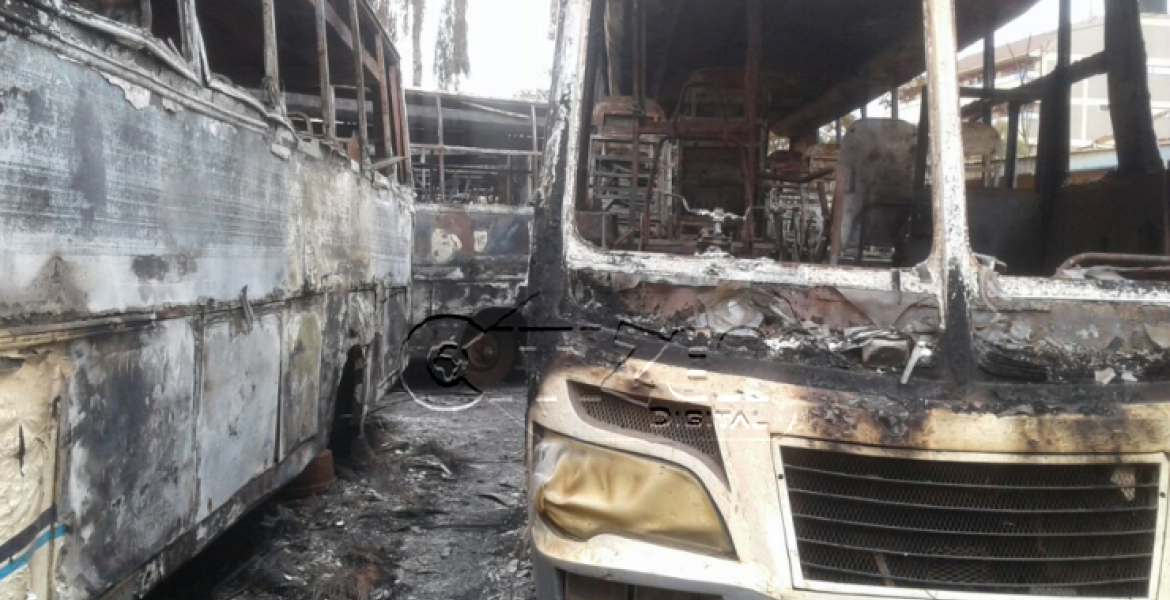 Thika Businessman Counting Losses as 13 Buses Are Torched in Suspected Arson