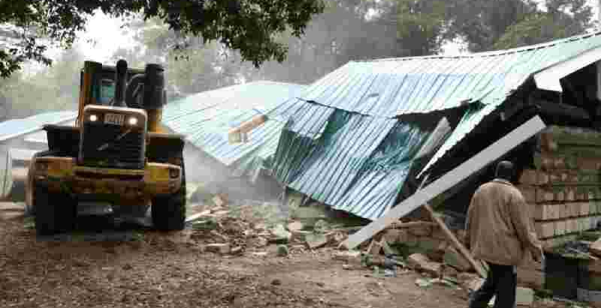 Police Search for Former Limuru MP George Nyanja After He Shot at Officers Demolishing Structures in Karen