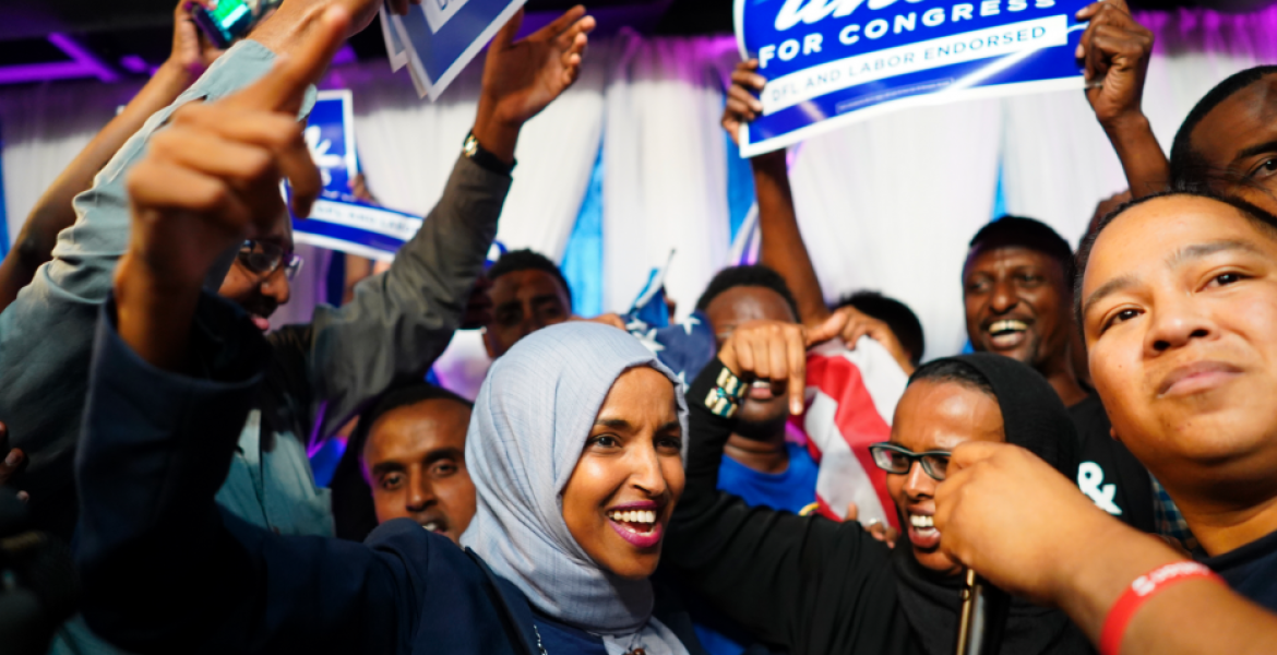 Ilhan Omar Poised to Become the First Somali-American and First Muslim-American Woman in the US Congress
