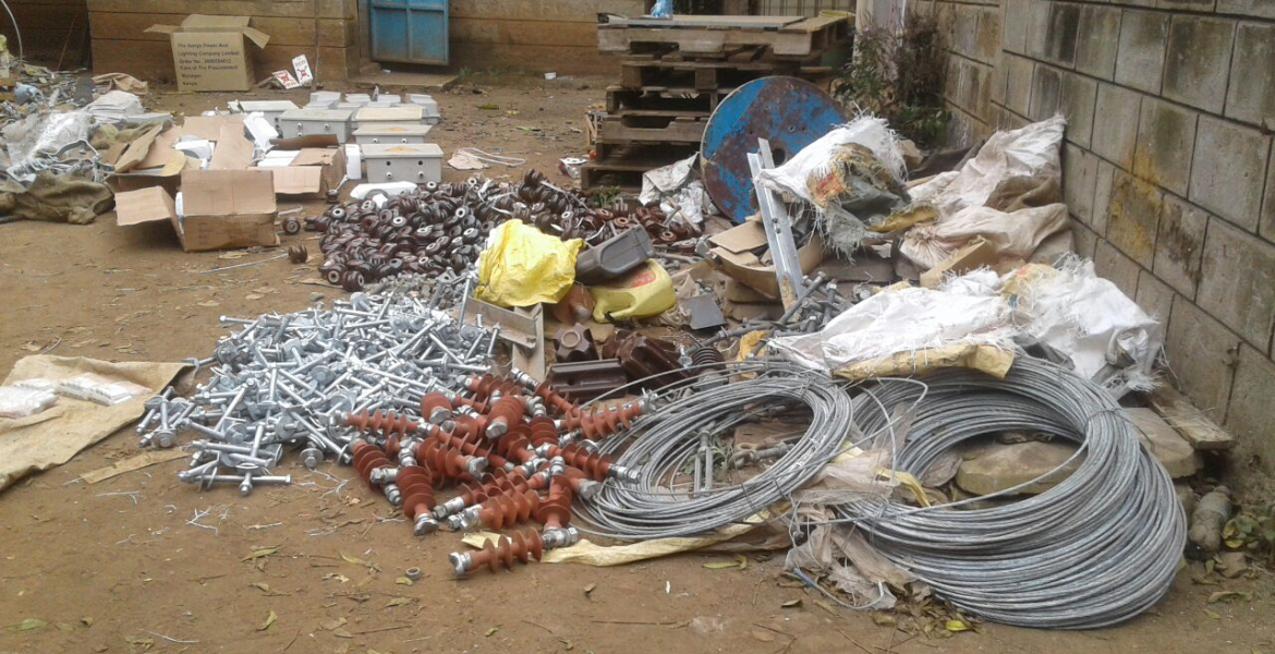 Man Nabbed with Sh20 Million Kenya Power Equipment at His House in Ruiru