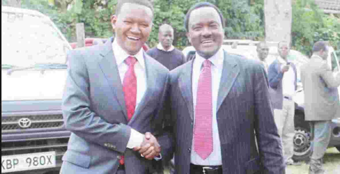 Kalonzo, Governor Alfred Mutua Seek to End Bitter Rivalry