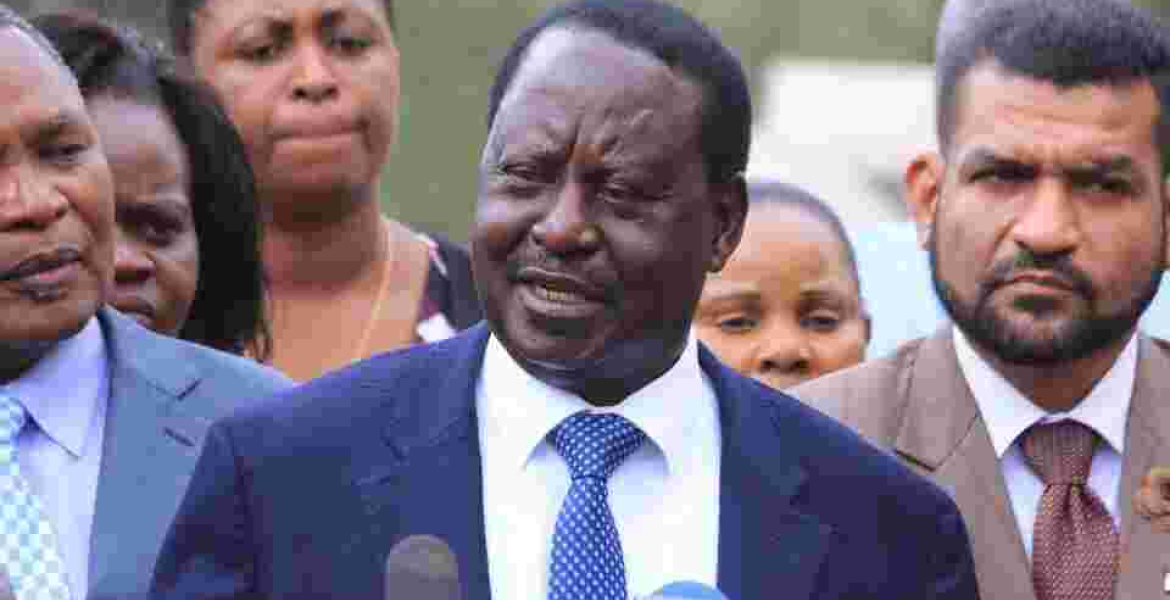 Raila Reacts to Reports of His Role in Looming Cabinet Reshuffle