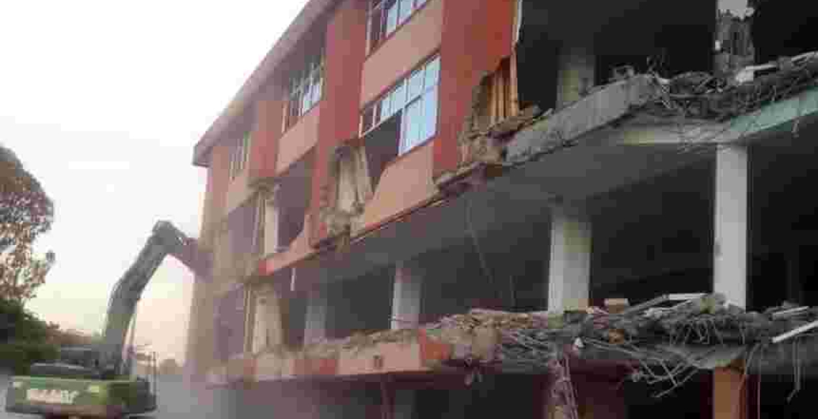 Sh2 Billion South End Mall on Lang'ata Road Demolished By Nema