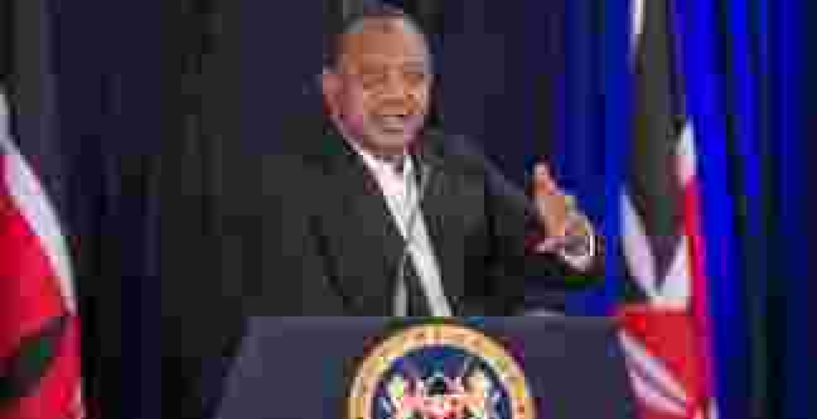 President Kenyatta Leaves Mombasa for Nairobi to End 'Speculation'