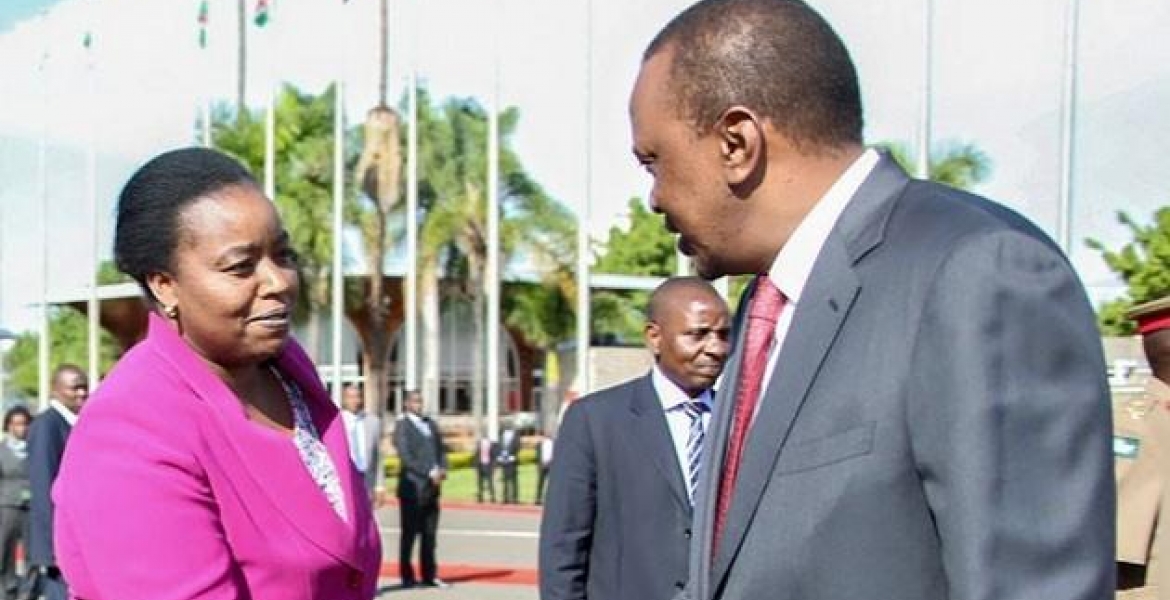 Foreign Affairs CS Monica Juma Defends President Uhuru's Frequent Foreign Trips