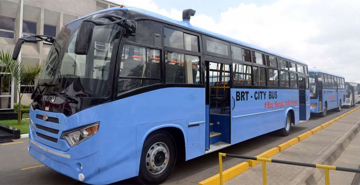 New Buses for Nairobi's BRT System Unveiled