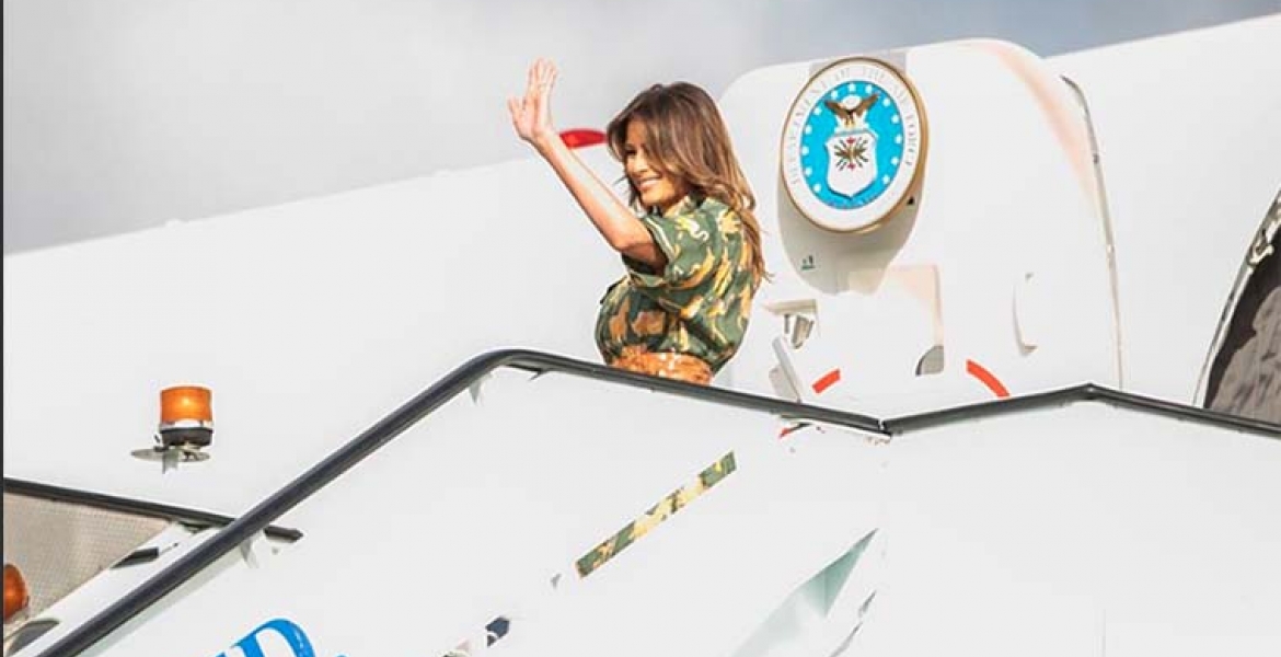 US First Lady Melania Trump Wraps Up Two-Day Kenya Visit