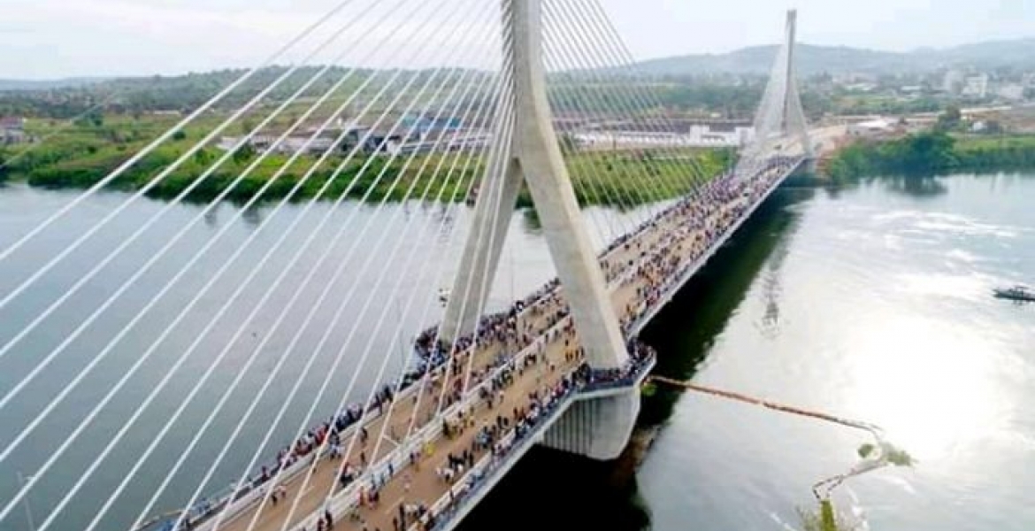 Uganda Unveils 525m-Long $112 Million Iconic Bridge Across River Nile
