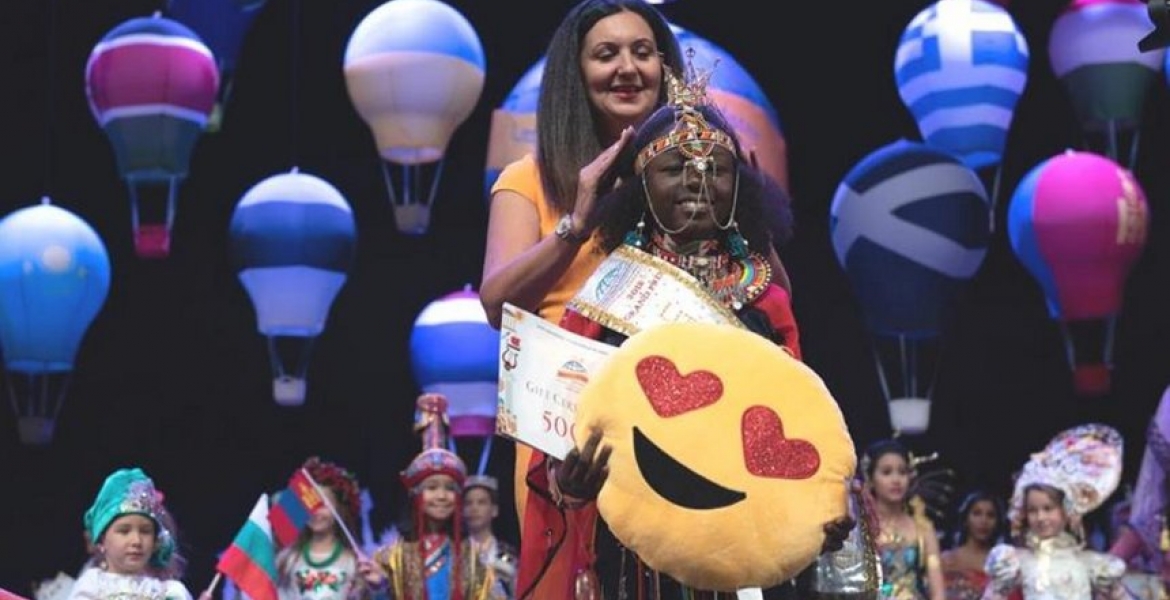 Kenyan Girl Tyra Angel Odeny Crowned Little Miss World 2018