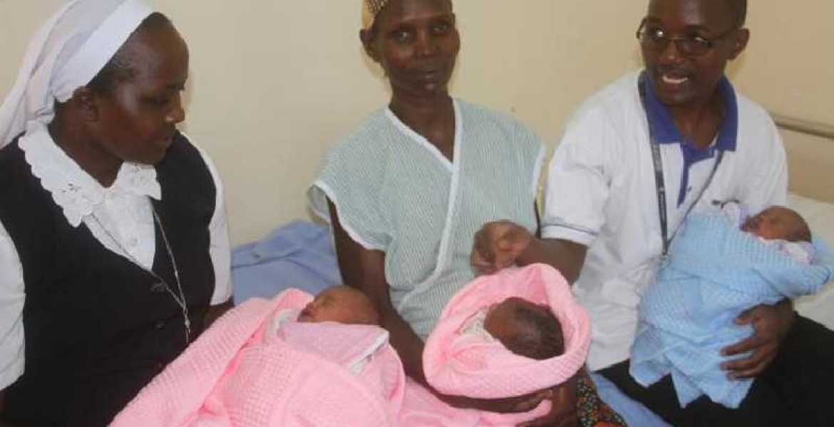 Kenyan Father of Three Flees after Wife Gives Birth to Triplets