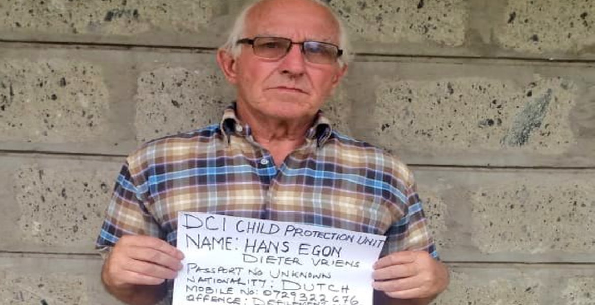 Police in Nairobi Arrest Dutch Sex Pest who Disappered in 2016