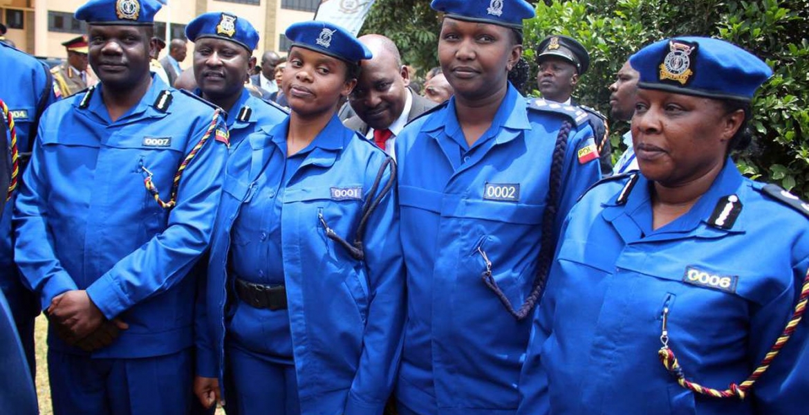Kenyan Police Officers to Begin Wearing New Uniforms from December 12th