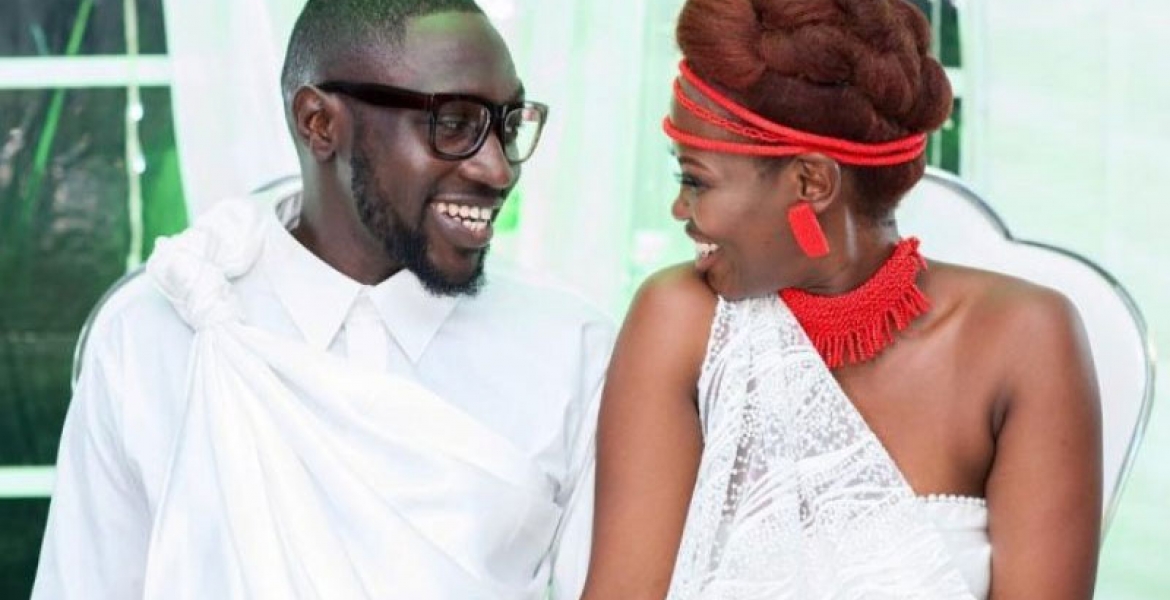 Sauti Sol Guitarist Polycarp Otieno Weds Burundian Fiancée Lady Mandi in Private Ceremony
