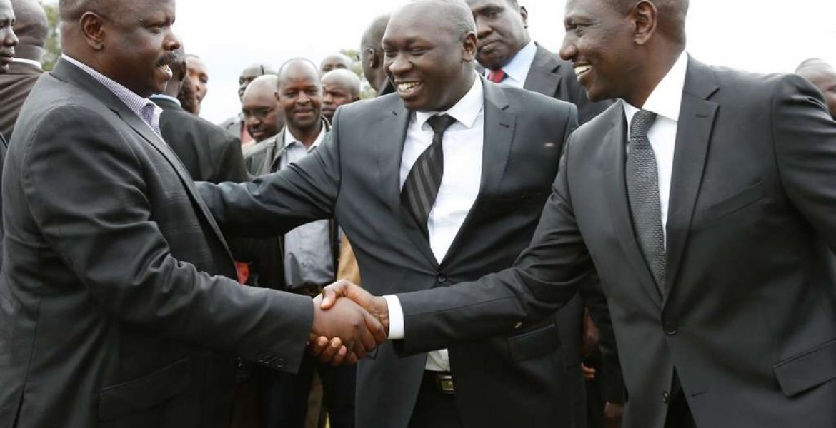 Deputy President William Ruto Makes Peace with Former Bomet Governor Isaac Rutto
