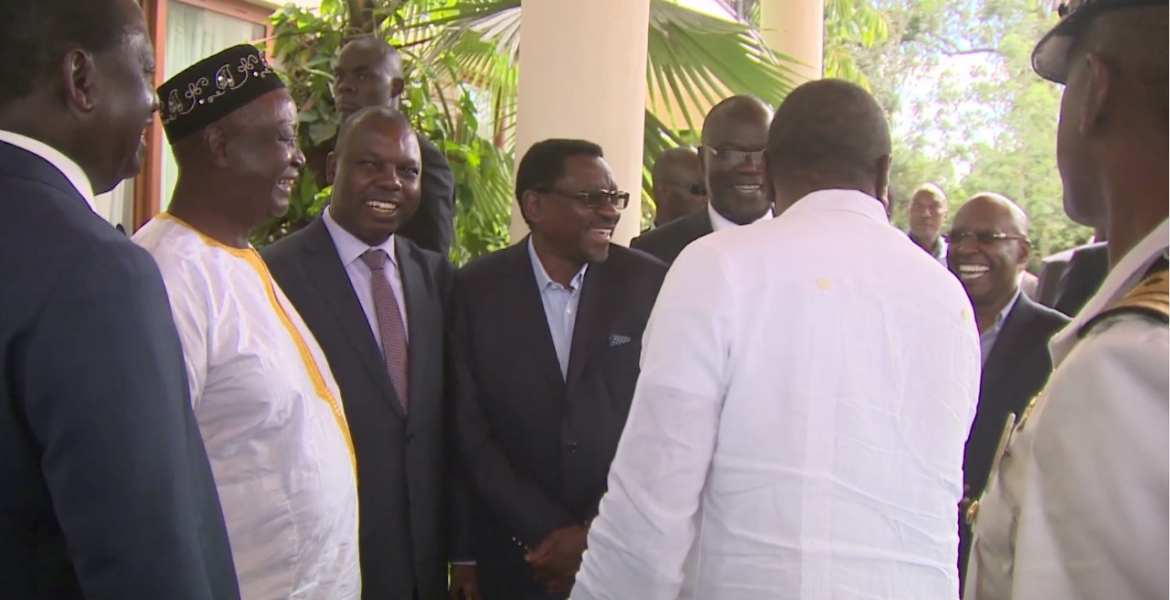 President Kenyatta, Billionaire Jimi Wanjigi Bury the Hatchet