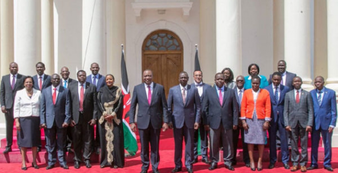 President Kenyatta Sends Cabinet Secretaries on Holiday amid Reports of Imminent Reshuffle