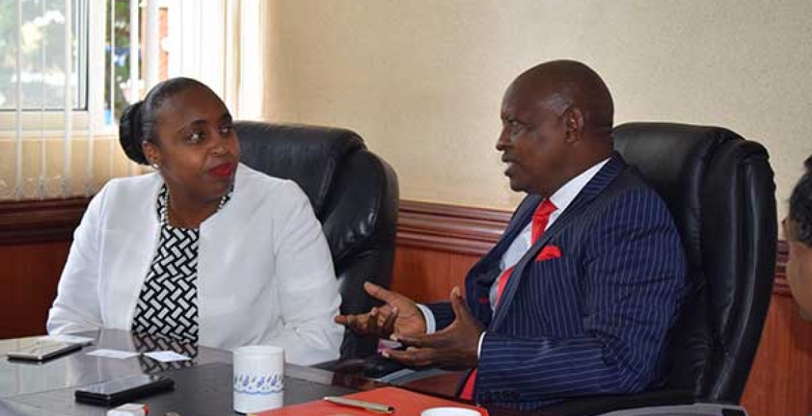 Nyeri Governor Mutahi Kahiga Denies Reports that Deputy Governor Caroline Karugu Physically Attacked Him