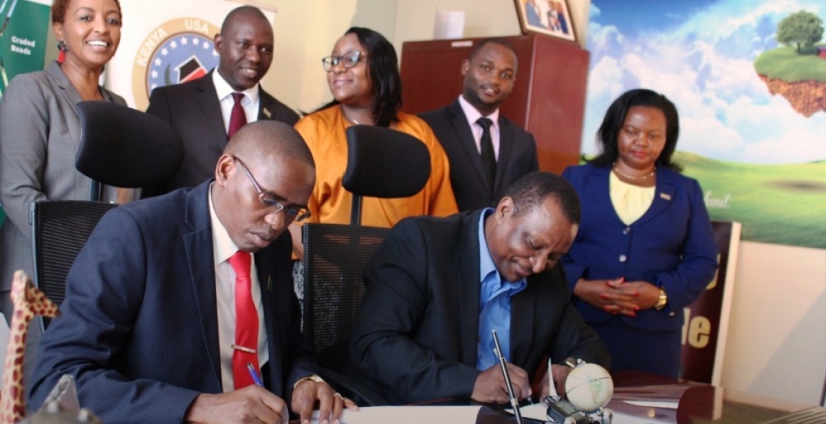 Kenya USA Diaspora Sacco Inks Deal with Real Estate Firm Optiven