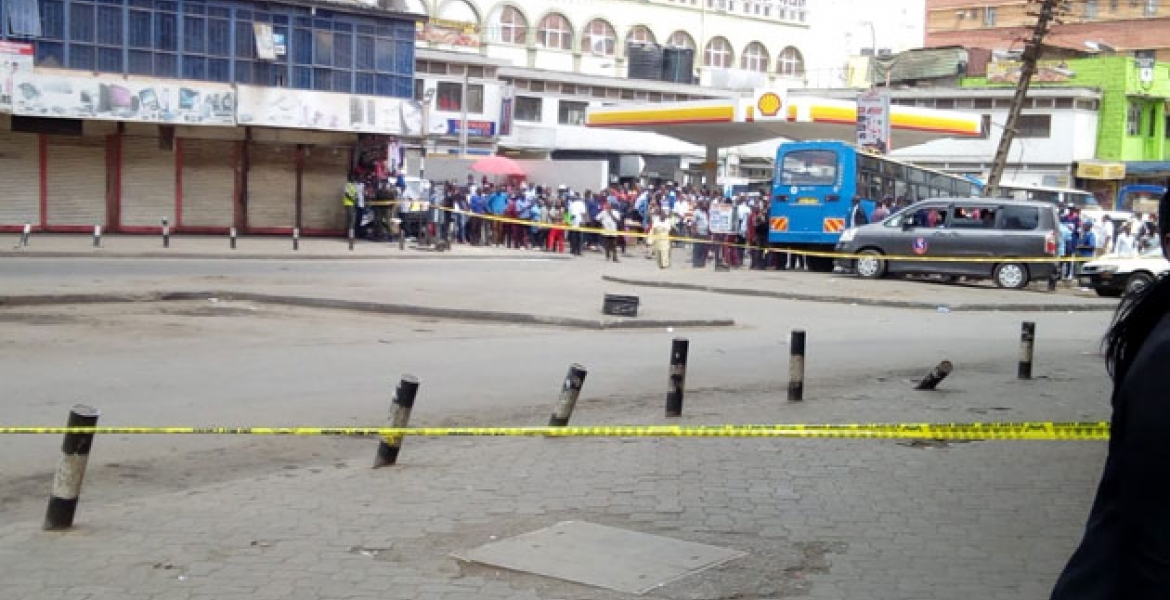 Abandoned Metallic Box Causes Panic in Nairobi CBD