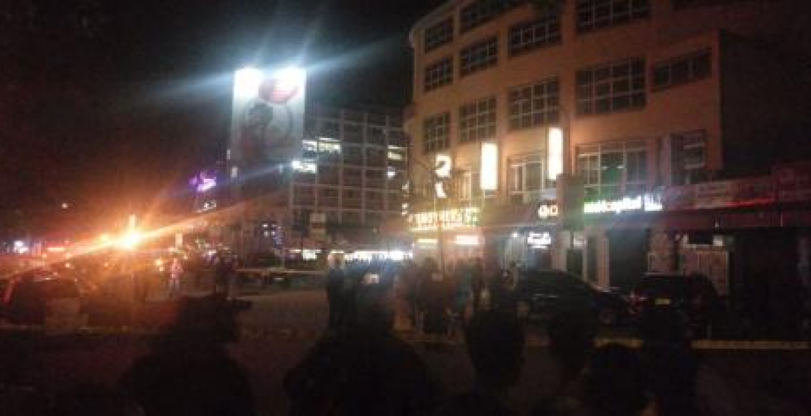 Explosion in Nairobi CBD Near Odeon Cinema