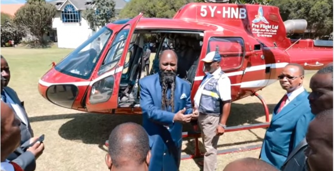 State House Denies President Kenyatta Hired Chopper for 'Prophet' David Owuor