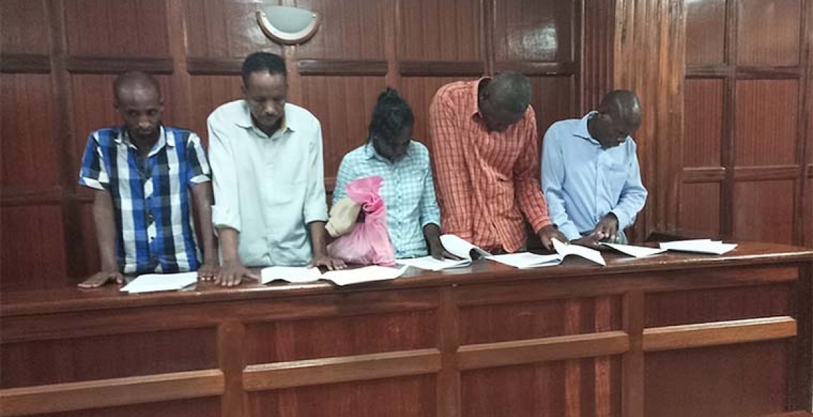 Canadian Citizen, Four Kenyans Linked to 14 Riverside Terror Attack Detained for 30 Days