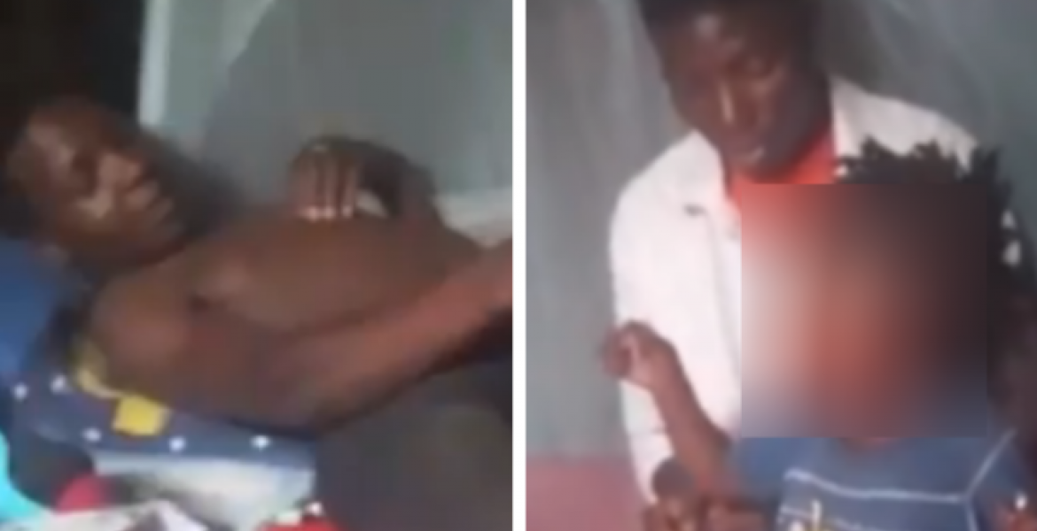 Police Search for Two Kenyan Men Videotaped Forcing Little Boy to Smoke Bhang