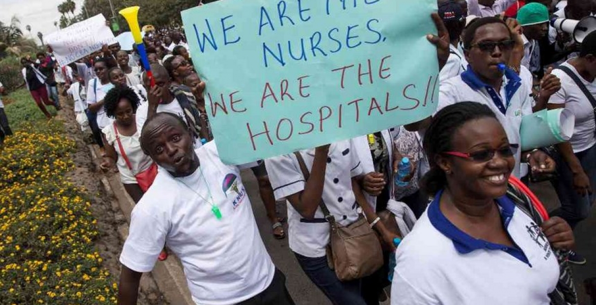 Kenyan Nurses Vow to Defy President Kenyatta’s Order to Return to Work